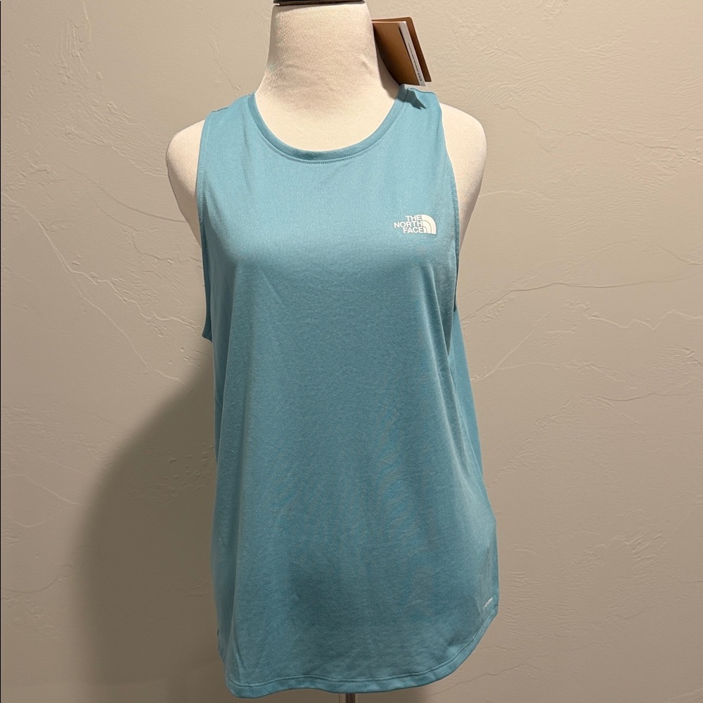 North Face tank top.